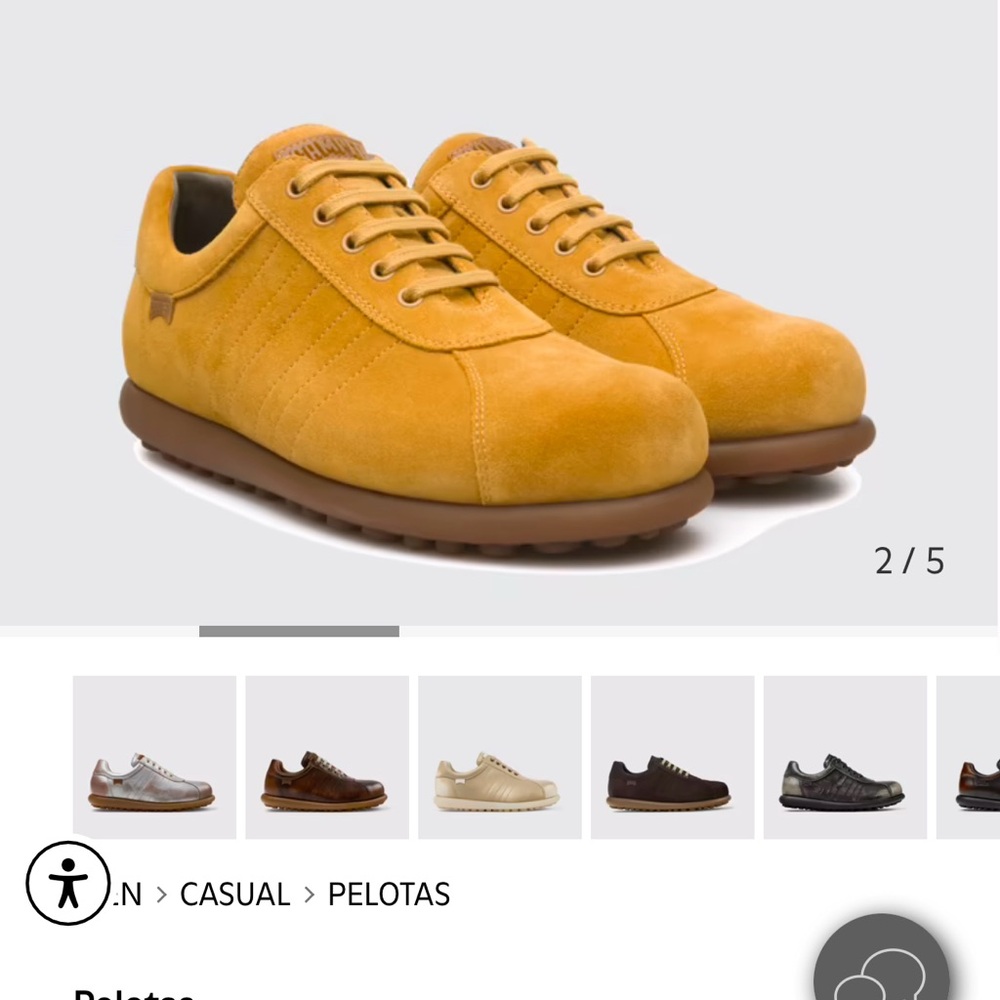 Camper Tan Sneakers with Suede Finish and Athletic Design